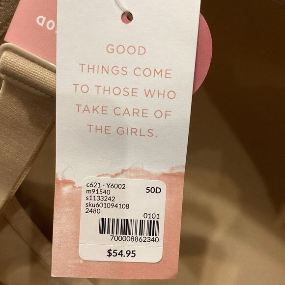 NWT Cacique Comfort Bliss Lightly Lined Multi-Way Strapless Bra 50D - Picture 11 of 12